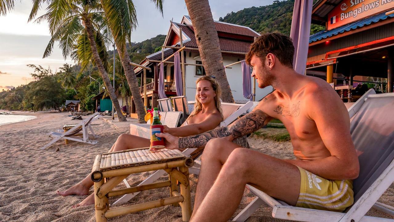 Sun Beach Bungalows Ko Pha Ngan Dış mekan fotoğraf